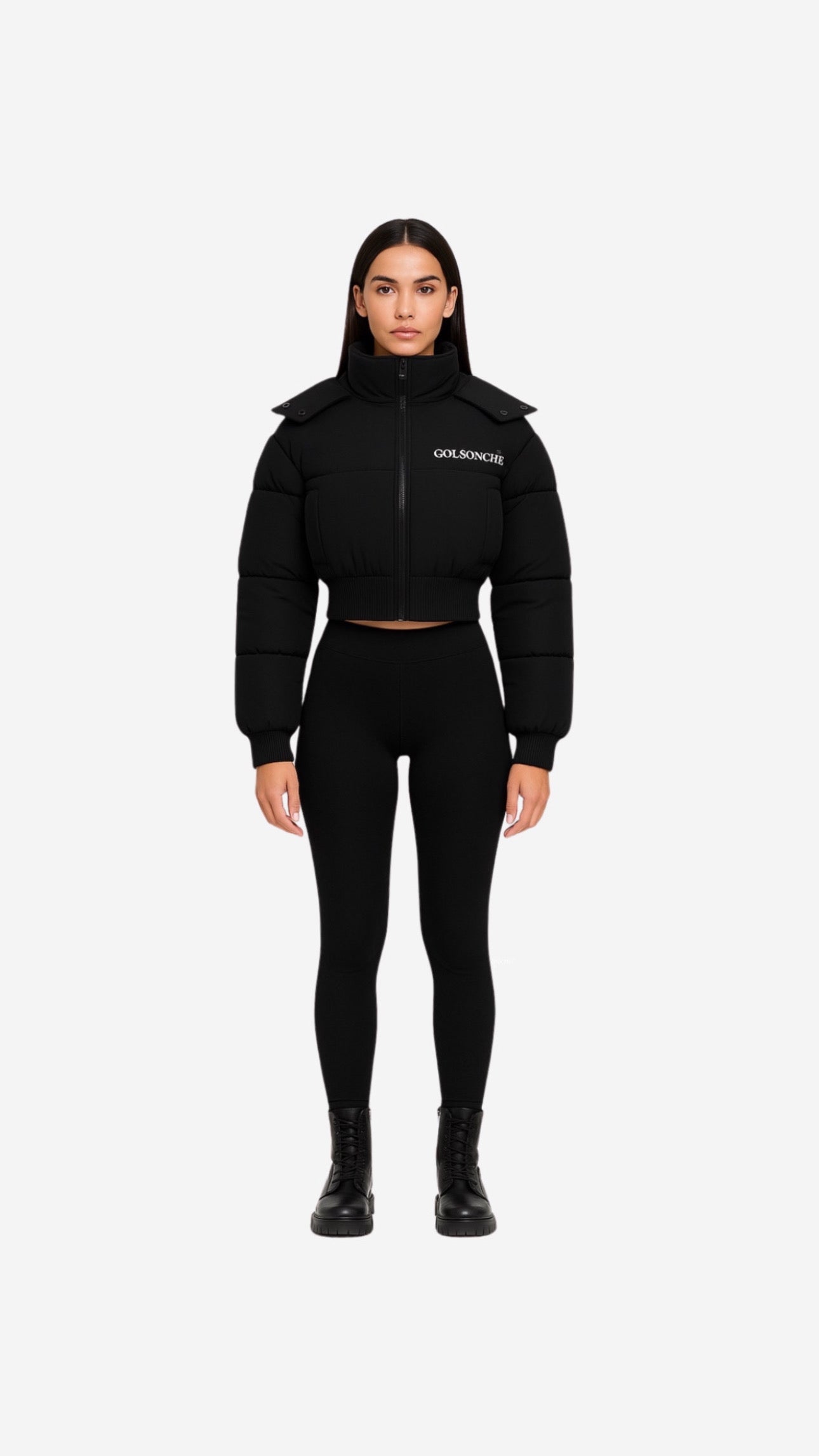 Cropped Puffer Jacket