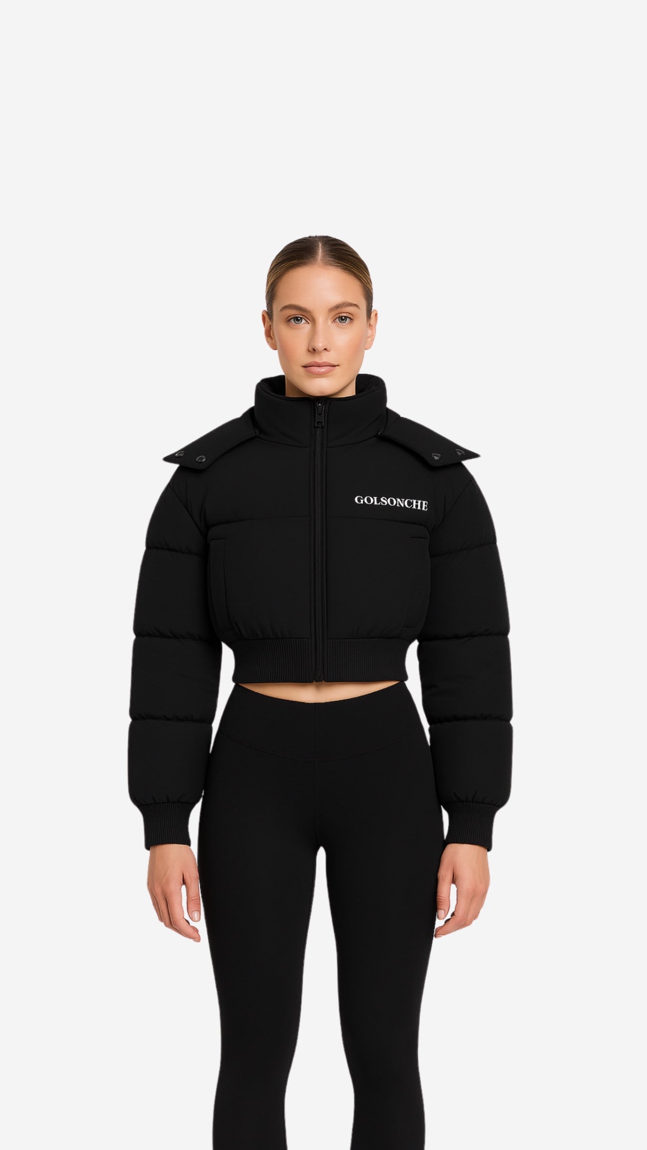 Cropped Puffer Jacket