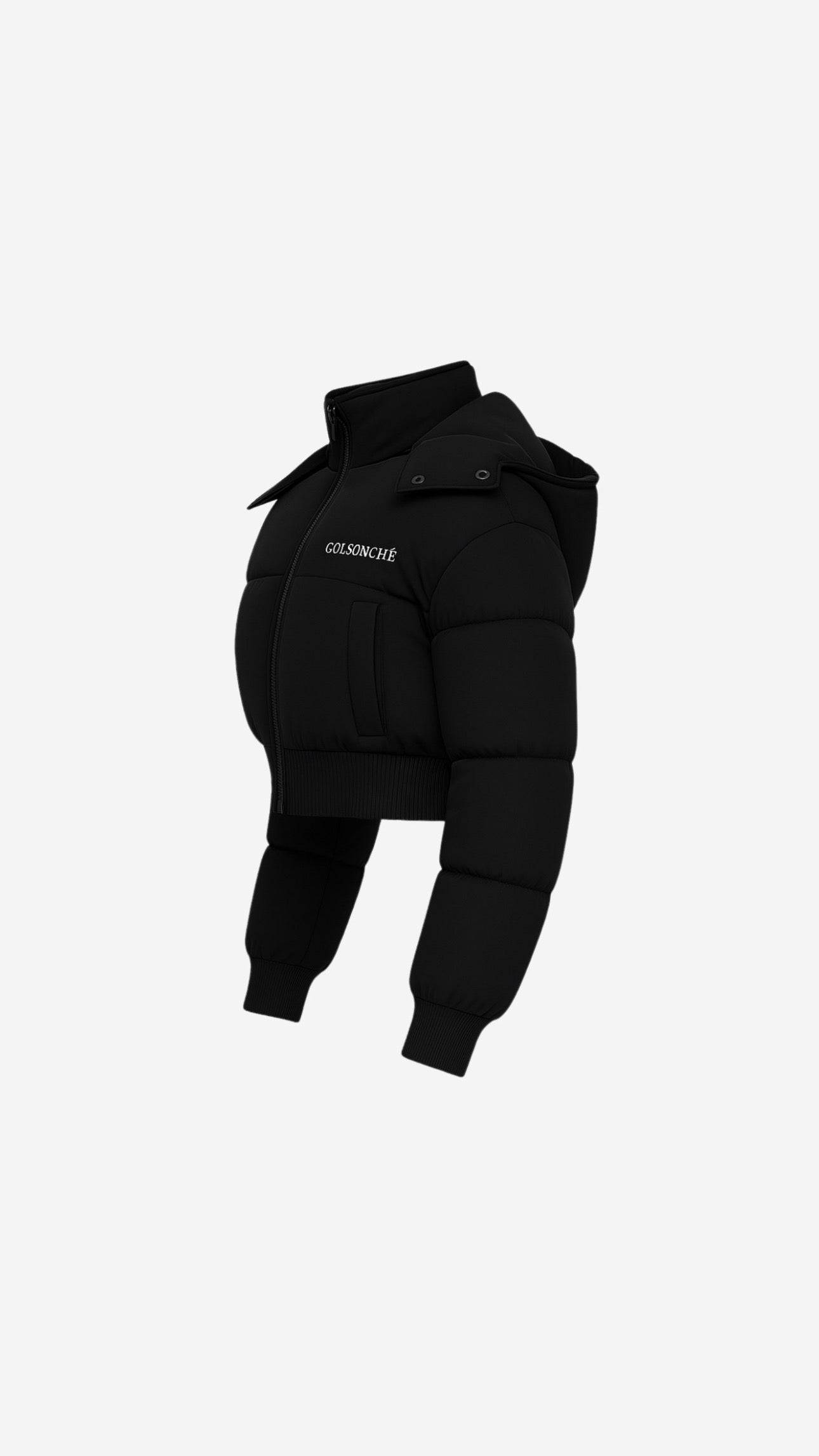 Cropped Puffer Jacket